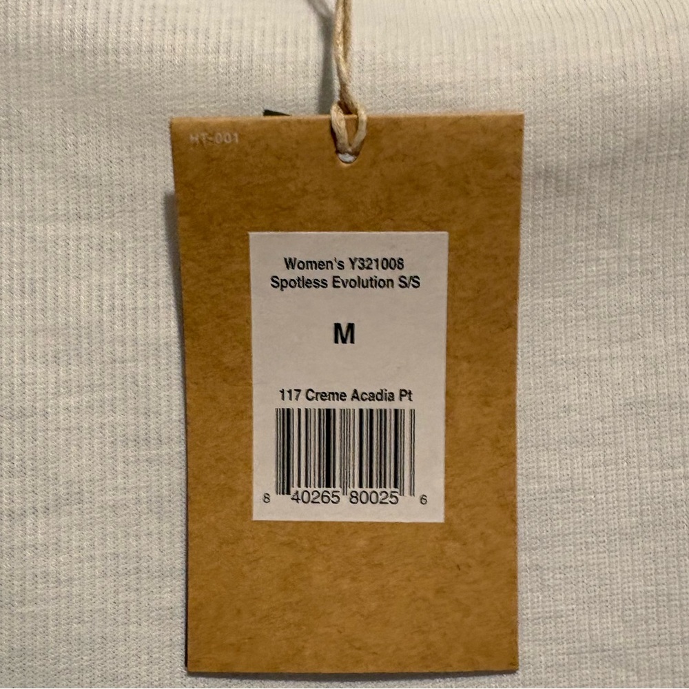 NWT ROYAL ROBBINS Spotless Evolution Short Sleeve Shirt Crème Acadia Sz Medium - Picture 11 of 12